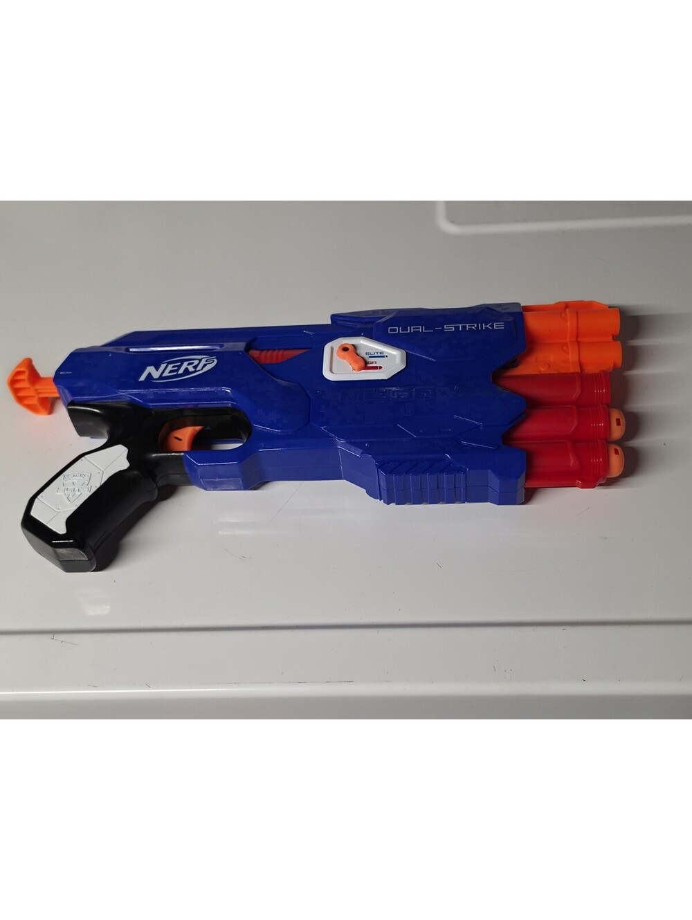 NERF Mega Dual Strike N-Strike Elite Dart Gun